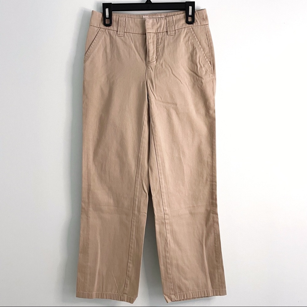 Women's Khaki Pants with Straight Leg by Sonoma in Size 4 Short Khakis